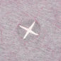 S/S T-Shirt 22993 - Melange Rose Quartz