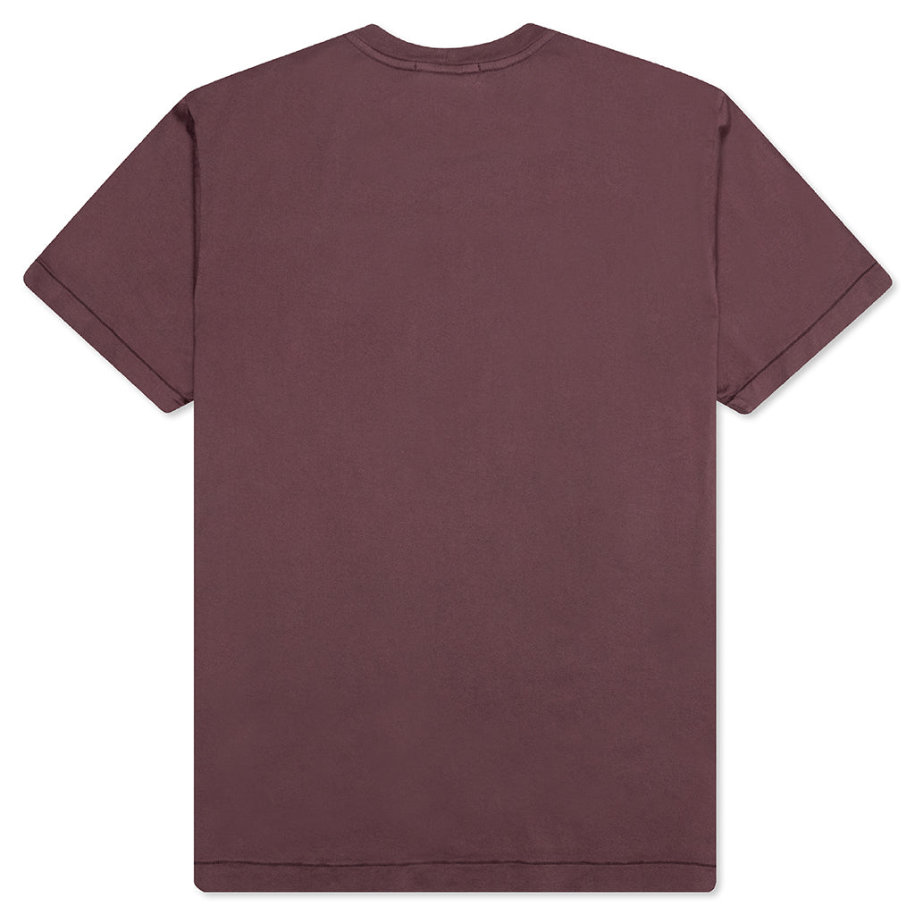 S/S T-Shirt 24113 - Dark Burgundy