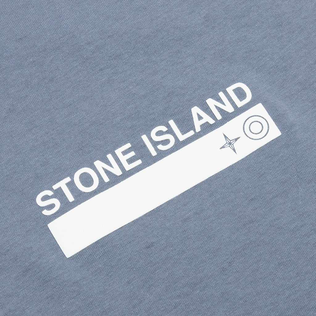 S/S T-Shirt 2NS55 - Mid Blue