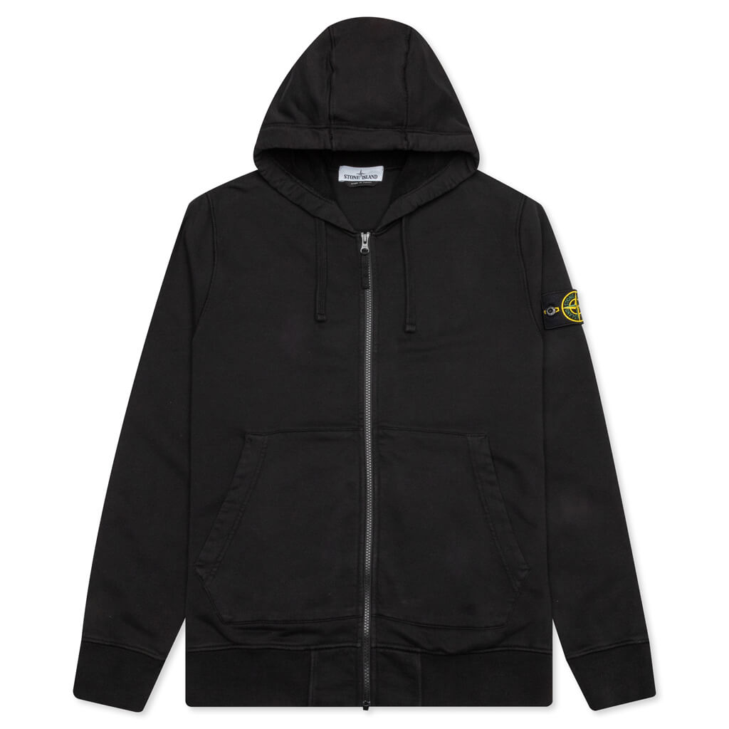 Full Zip Hooded Sweatshirt 64251 - Black