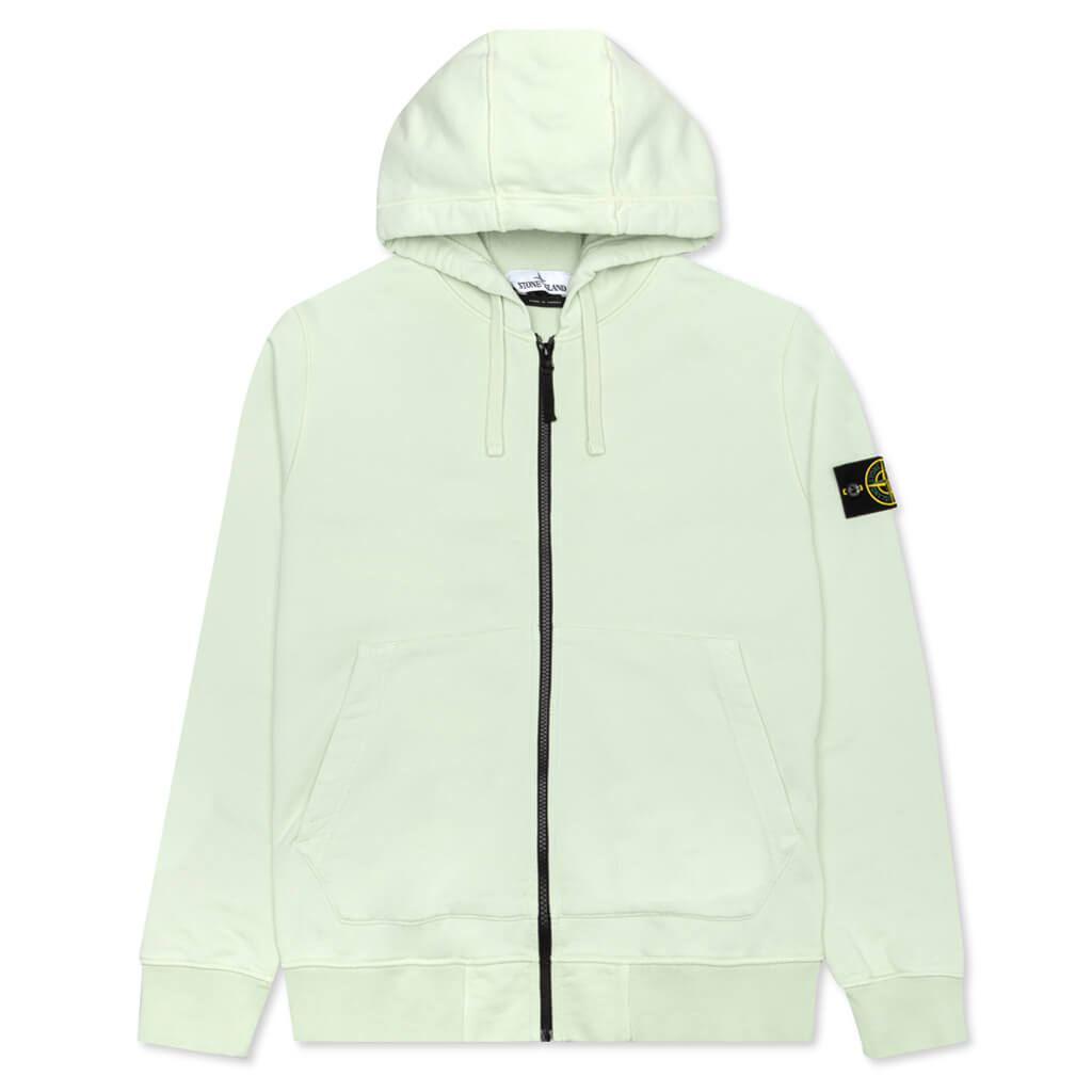Full Zip Hooded Sweatshirt 64251 - Light Green