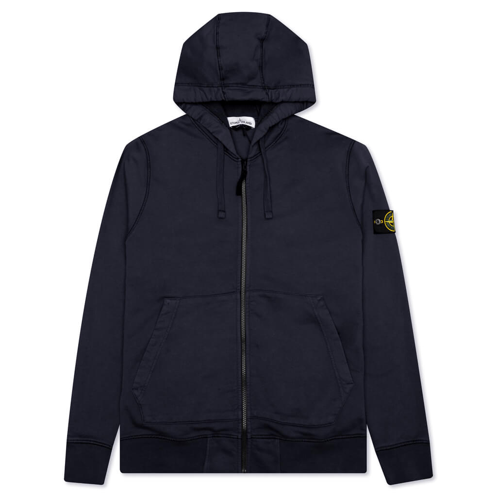 Full Zip Hooded Sweatshirt 64251 - Navy Blue