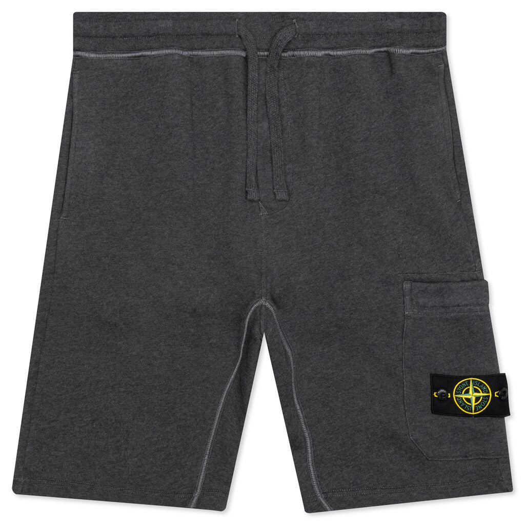 Bermuda Cargo Shorts 64651 - Melange Dark Grey