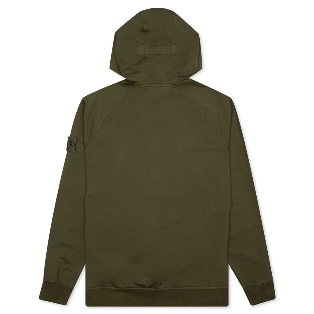 Hooded Sweatshirt 653F3 - Military Green