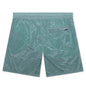 Nylon Metal Swim Trunks B0943 - Aqua