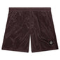 Nylon Metal Swim Trunks B0943 - Dark Burgundy