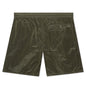 Nylon Metal Swim Trunks B0943 - Olive