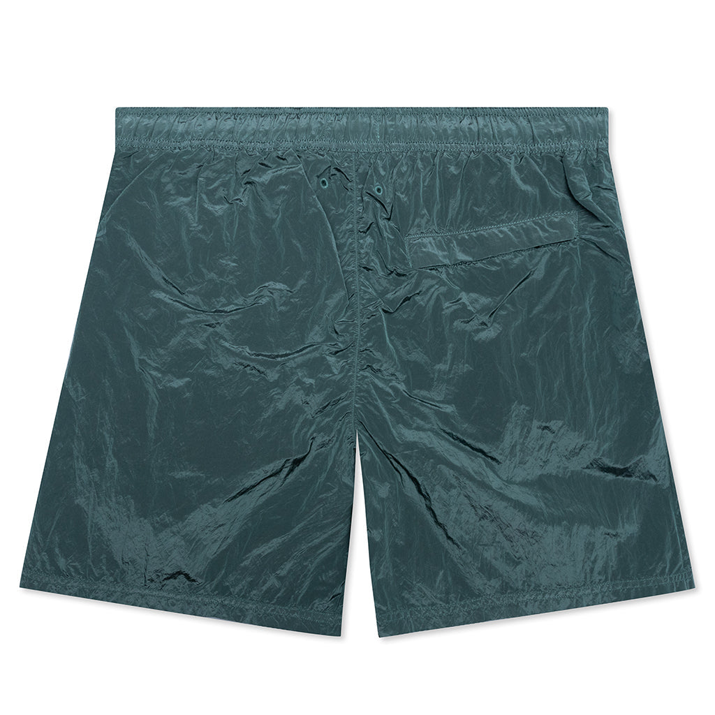 Nylon Metal Swim Trunks B0943 - Petrol
