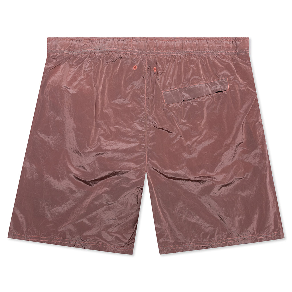 Nylon Metal Swim Trunks B0943 - Rose Quartz