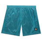 Nylon Metal Swim Trunks B0943 - Turquoise