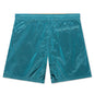Nylon Metal Swim Trunks B0943 - Turquoise