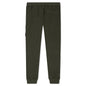 Cotton Fleece Cargo Pants - Musk
