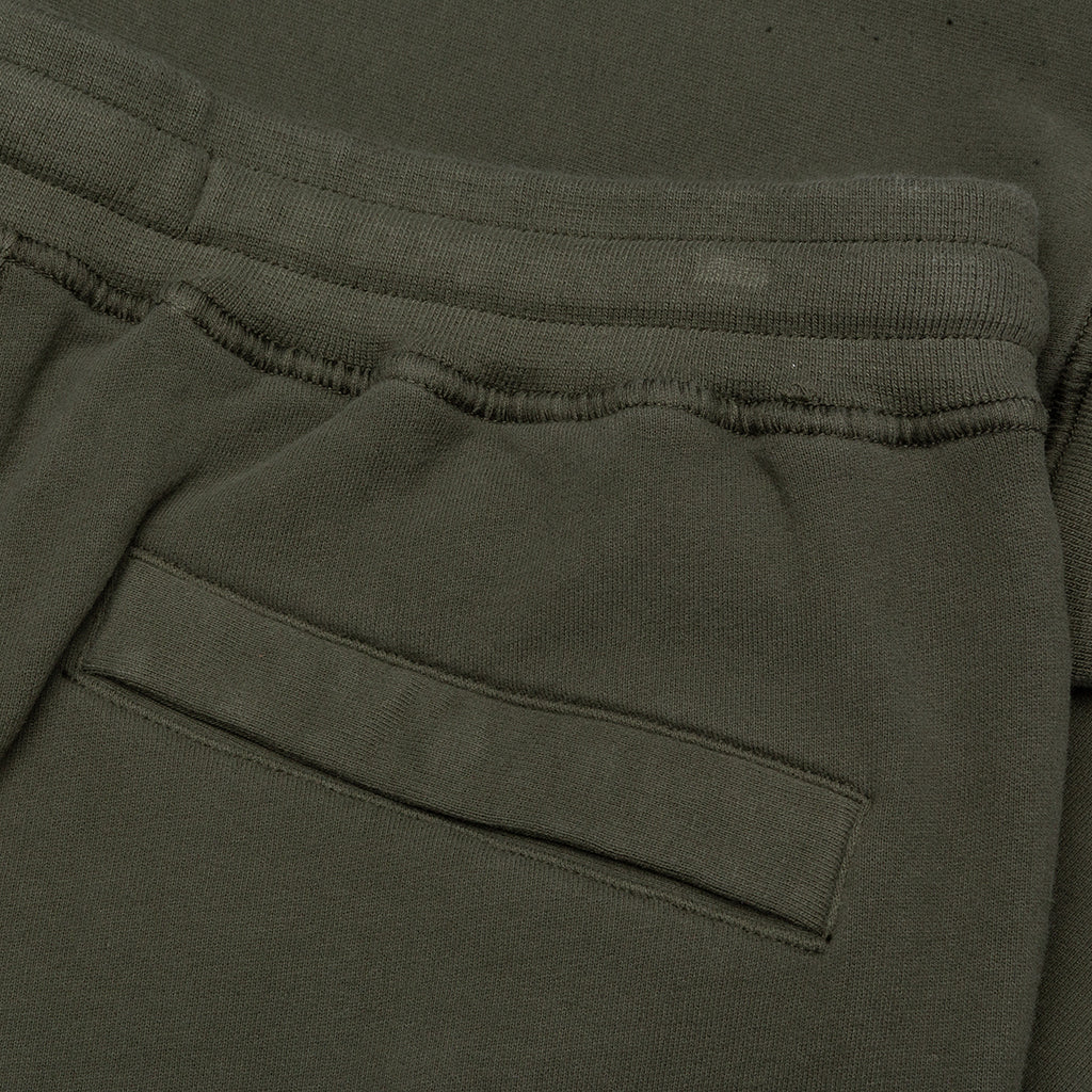 Cotton Fleece Cargo Pants - Musk