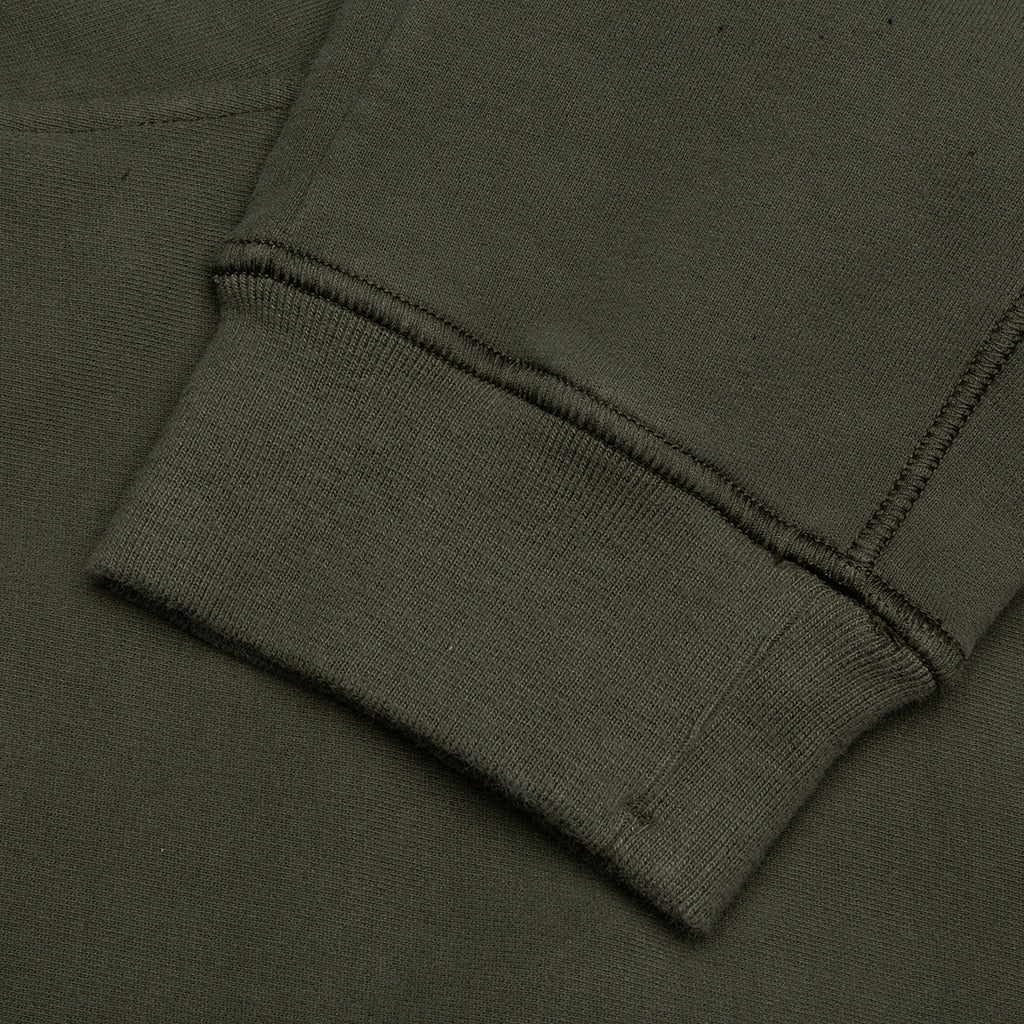 Cotton Fleece Cargo Pants - Musk