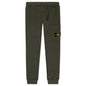 Cotton Fleece Cargo Pants - Musk