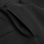 Cotton Fleece Cargo Pants - Black