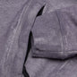 Dust Color Treatment Zip Sweatshirt - Magenta Melange