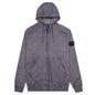 Dust Color Treatment Zip Sweatshirt - Magenta Melange