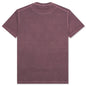 Fissato Dye S/S T-Shirt - Faded Magenta