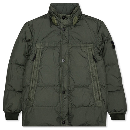 Garment Dyed Crinkle Reps NY Down Jacket - Musk