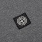 Patch Logo L/S Tee - Melange Dark Grey