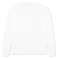 Patch Logo L/S Tee - White