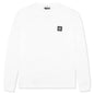 Patch Logo L/S Tee - White