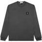 Patch Logo L/S Tee - Charcoal