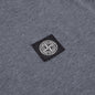 Patch Logo S/S Tee - Melange Dark Grey