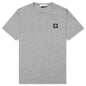Patch Logo S/S Tee - Melange Grey