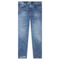 Slim Fit Trousers - Ocean Blue