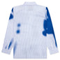 Stripe Blurry Face Shirt - White