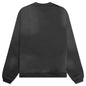 Stu Applique Crew - Black