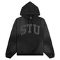 Stu Applique Hood - Black