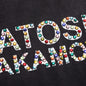 Studded Logo Tee - Washed Black