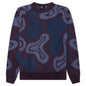 Stupid Lava Lamp Knitted Pullover - Dark Mahogany