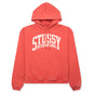 Stussy Intl Relaxed Hoodie - Washed Red