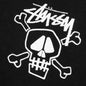 Skull & Bones Pigment Dyed Tee - Black