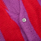 Striped Brushed Cardigan - Purple