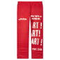 Superficial Sweatpants - Red