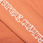 Superior Quality Pig. Dyed Ls - Rust