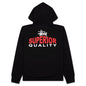 Superior Quality Zip Hoodie - Black