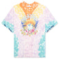 Surf Trip Printed Oversized T-Shirt - Tie Dye