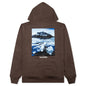 Suspended Hoodie - Smokey Brown