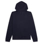 Tonal Upside Down Logo Hoodie - Blue/Tonal Embroidery