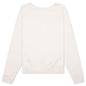 Reverse Applicated Stitch Logo Sweatshirt - Ecru