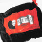 Painted On Collage Red Logo Hoodie - Lily White