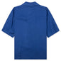 Poplin Bowling Shirt - Mazarine Blue