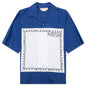Poplin Bowling Shirt - Mazarine Blue