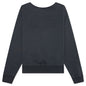 Reverse Applicated Stitch Logo Sweatshirt - Washed Black